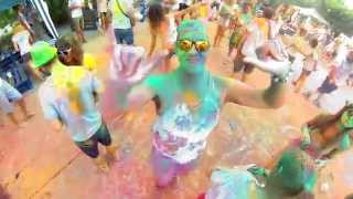 preview picture of video 'Holi summer colors 2014 - Vicenza'