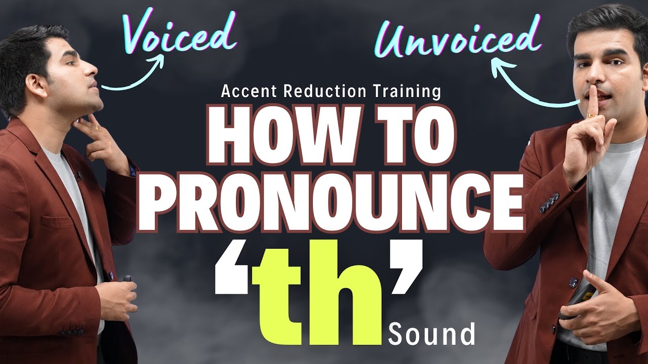 How to Pronounce TH Sound in English | Easy Tongue Placement + Practice | English Accent Training