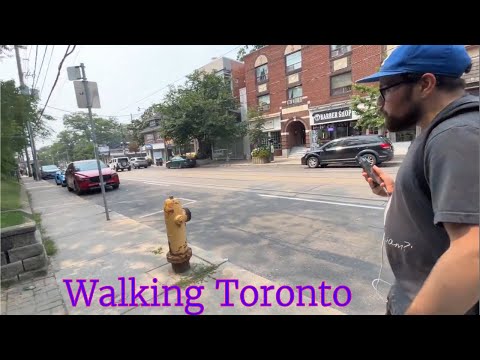 Walking Toronto’s Beaches Neighbourhood + Sniping Fellow Youtubers and Another Viewer!  8/3/2025