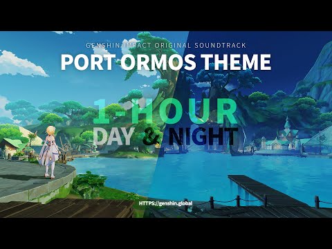 Port Ormos Day & Night 1 Hour Sumeru Music | Genshin Impact BGM OST