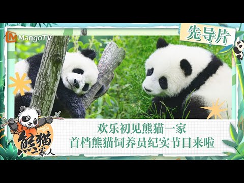 MULTI SUB｜福宝的新家神树坪基地！揭秘熊猫饲养员背后的故事🐼还有超多熊猫可爱镜头放送！一起欢乐初见熊猫一家吧｜《熊猫一家人Panda‘s Family》｜先导片｜MangoTV