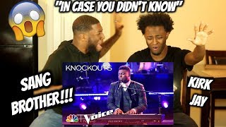 Kirk Jay Astounds Again with &quot;In Case You Didn&#39;t Know&quot; - The Voice 2018 Knockouts