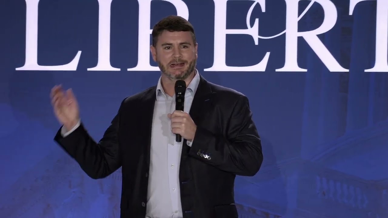 James Lindsay at the 2024 Joyful Warriors National Summit