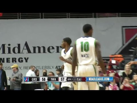 Lazeric Jones' Euro-Step Finish for Iowa