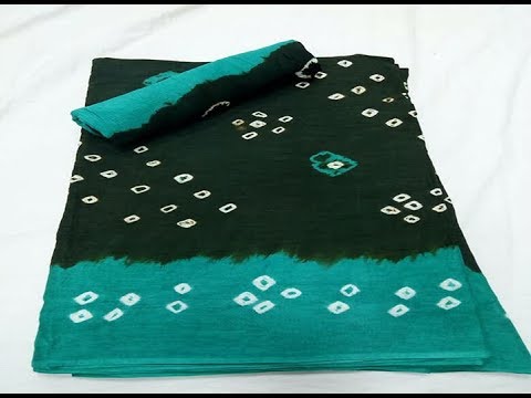 Casual wear for cotton sarees with blouse collections