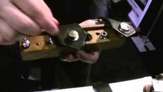 Video thumbnail for Loxx Strap Locks at NAMM 2015 | MikesGig by mikesgigtv