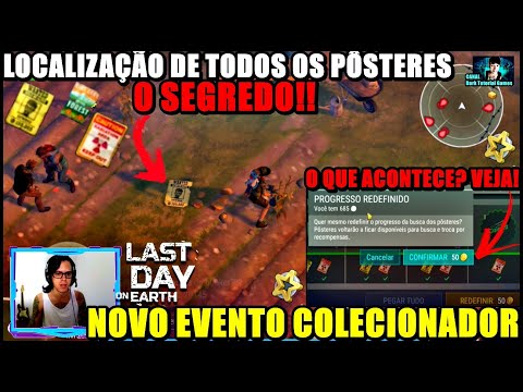 ●COMO ENCONTRAR TODOS OS PÔSTER TEMPORADA 19 👁 ATUALIZAÇÃO EVENTO COLECIONADOR Last Day On Earth