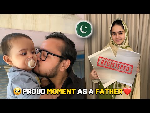 Finally mera beta pakistani citizen ban gaya😍|PAKISTAN ZINDABAD🥹🇵🇰