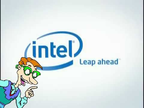 Drew Pickles goes to the Intel "Leap Ahead" Logo