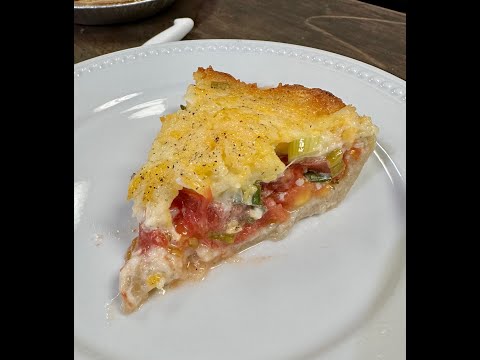 Easy Southern Tomato Pie
