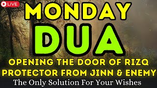 POWERFUL MONDAY DUA - MANY PEOPLE HAVE BENEFITED - LISTEN TO OPEN THE DOORS OF RIZQ, & GET HAPPINESS