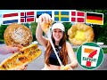 Trying Weird Convenience Store Foods Across Europe Sweden Germany Netherlands Norway Denmark