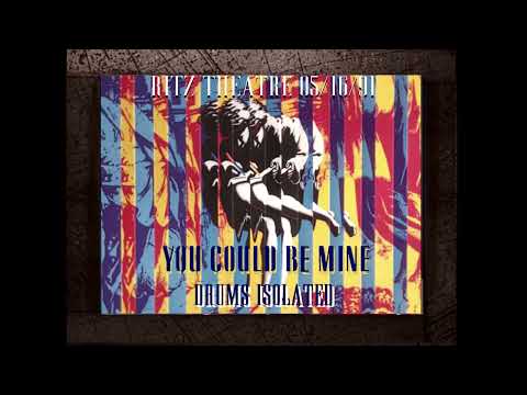 Guns N' Roses You Could Be Mine (Ritz Theatre 05/16/91) Drums Isolated