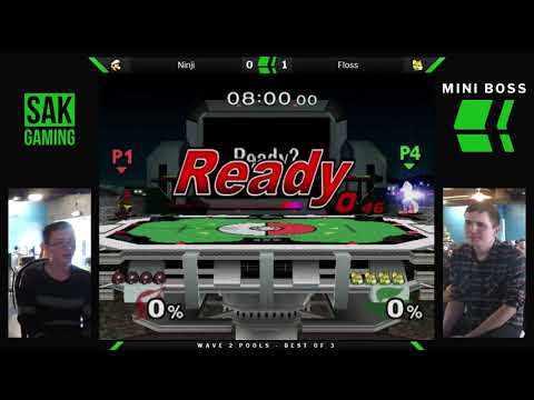 Mini Boss 2 Wave 2 Pools - Ninji (Random) vs Floss (Fox)