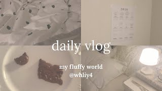 （vlog）お部屋で過ごした時間が多かった日⊹ ࣪ ˖彡