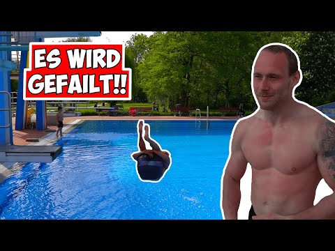 Hard tricks, BIG FAILS & lots of fun! GAME OF LOSER at the outdoor pool!