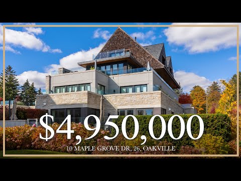 $4,950,000 - Look Inside This $4.9 MILLION DOLLAR LUXURY Unit Of 'Edgemere Estates'  in Oakville