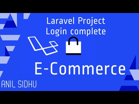 Laravel E commerce Project 5 Login with session complete