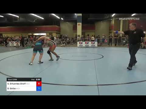 72 Kg Consi Of 8 #1 - Selena Sifuentes Shaffer, NB Elite Wrestling Club Vs Bo Geibe, Michigan 3c2e