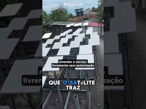FAZENDA DE ANTENAS STARLINK NO AMAZONAS?!