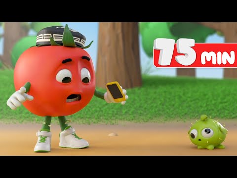 🍅 Pomidor Do'ppi | Yangi qism | Kaktus | To'plam | Bolalar uchun multfilm