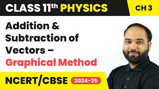 Addition and Subtraction of Vectors – Graphical Method | Class 11 Physics Chapter 3 | CBSE 2024-25