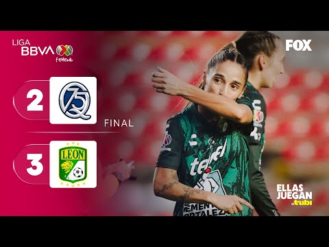 QUERÉTARO 2-3 LEÓN | RESUMEN | LIGA MX FEMENIL | CLAUSURA 2026 | JORNADA 7