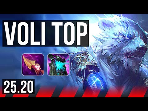 VOLIBEAR vs ORNN (TOP) | Godlike | EUW Diamond | 25.20