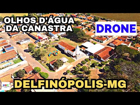 DRONE EM OLHOS D'ÁGUA DA CANASTRA - DELFINÓPOLIS-MG [4K]