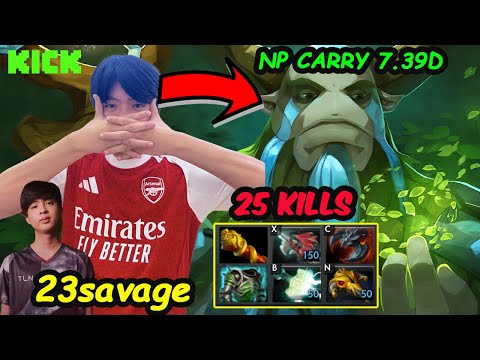 23savage Shows How to DOMINATE with Nature Prophet Carry – Patch 7.39d