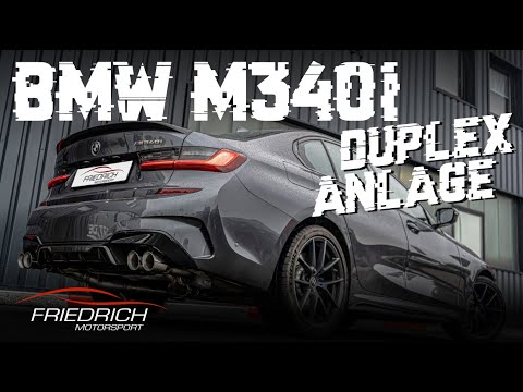 Friedrich Motorsport - BMW G20 / G21 M340i mit Duplex-Anlage