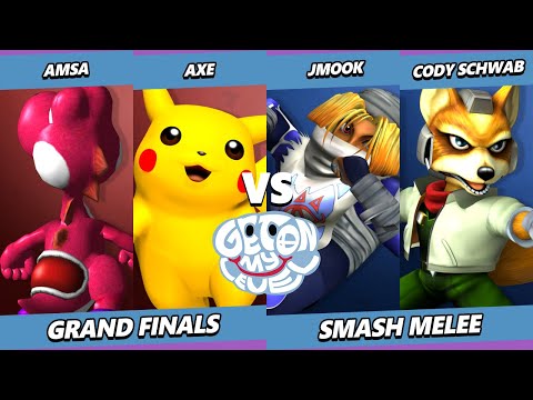 GOML 2023 GRAND FINALS - aMSa & Axe Vs. Jmook & Cody Schwab - Smash Melee - SSBM