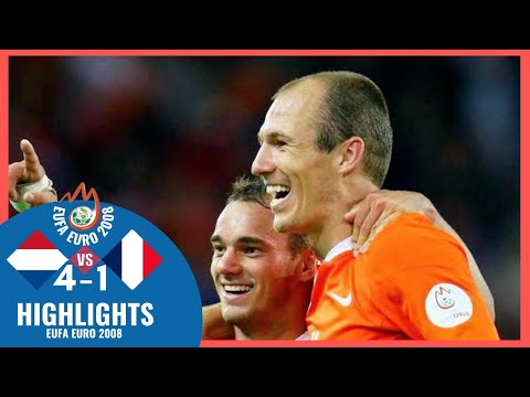 Netherlands vs. France | UEFA EURO 2008 | Epic 4-1 Match Highlights