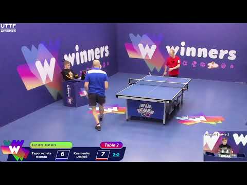 WINners CUP table 2  31.12  Zaporozhets Roman - Kuzmenko Dmitrii  19:00