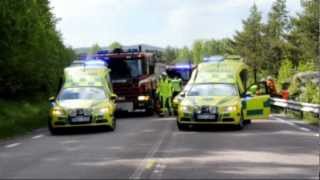 preview picture of video '120606 - Svår olycka i Kilafors'