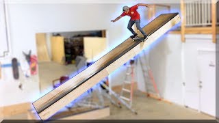 INSANE BOARDSLIDE DOWN THE BRAILLE DROP?!