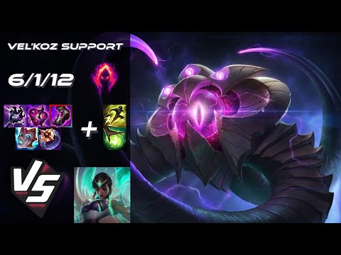 SUPPORT Vel'Koz vs Karma - NA Grandmaster Patch 25.S2.5