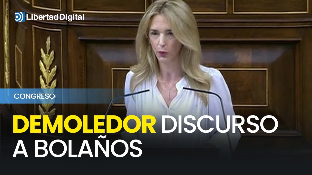 Demoledor discurso de Cayetana Álvarez de Toledo a Bolaños en el Congreso