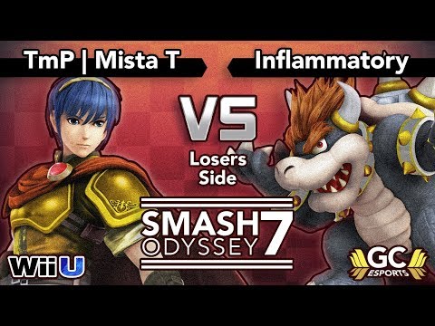 UCSB Smash Odyssey 7 - TmP | Mista T vs Inflammatory - Losers - Wii U