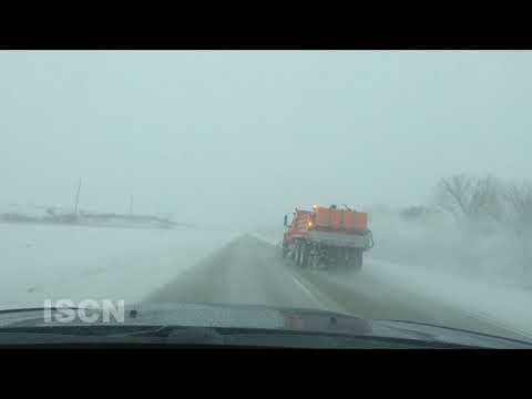 Des Moines, Iowa Winter Storm Road Conditions | December 12th, 2020