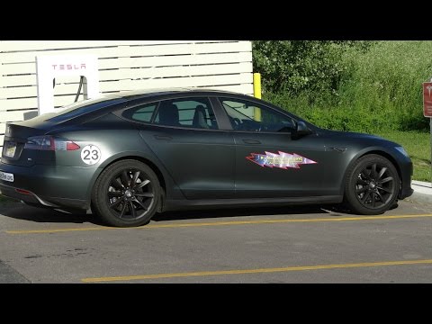 Tesla Model S on 19" TST Turbine Style Wheels | Rims
