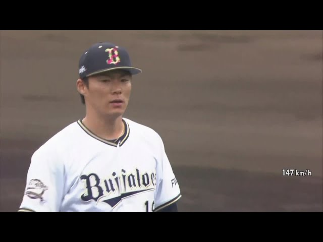 【6回表】開幕投手候補バファローズ・山本 キレのあるピッチングで3回無失点の好投!! 2021/2/27 B-H(練習試合)