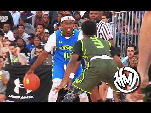 Malik Newman VS Antonio Blakeney! Battle At The 2014 Elite 24