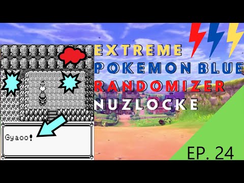 EXTREME NUZLOCKE: Our Worst Episode Yet... Let's Play Pokémon Blue Randomizer Nuzlocke Ep. 24