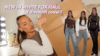 my winter wardrobe essentials!! NEW IN WHITE FOX BOUTIQUE HAUL & DISCOUNT CODE ad