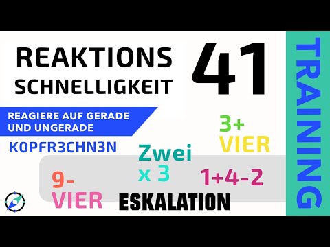Reaktionstraining 41 - Kopfrechnen Eskalation (Leistungskurs)
