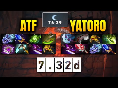 CRAZY late game 900 Last hits comeback - YATORO vs ATF