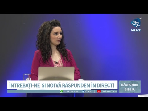 Răspunde Biblia - De ce trăim după reguli de acum 2000 de ani? - cu Cornel Dărvășan și Evelina Manea
