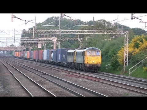 86614/86605 4S56 Crewe Basford Hall - Coatbridge @ Acton Bridge 10/06/13