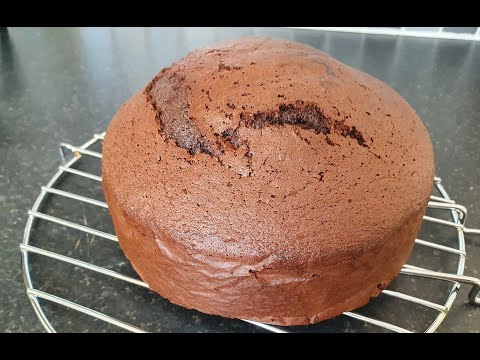 The Easiest Chocolate sponge cake | Cel mai simplu blat de tort de  cacao fără praf de copt